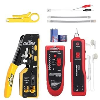 Expertronics RJ11 Network Tool Kit with Tester