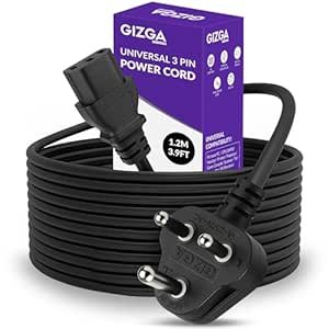 Gizga Essentials IEC C13 Power Cable 2m