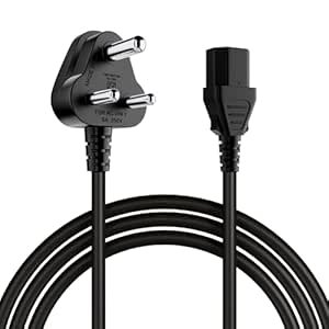 Portronics Konnect G4 Monitor Power Cable 1.5m
