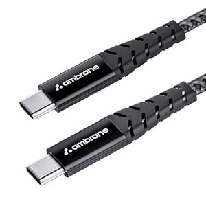 Ambrane Unbreakable USB-A to Type-C 1.5m Cable